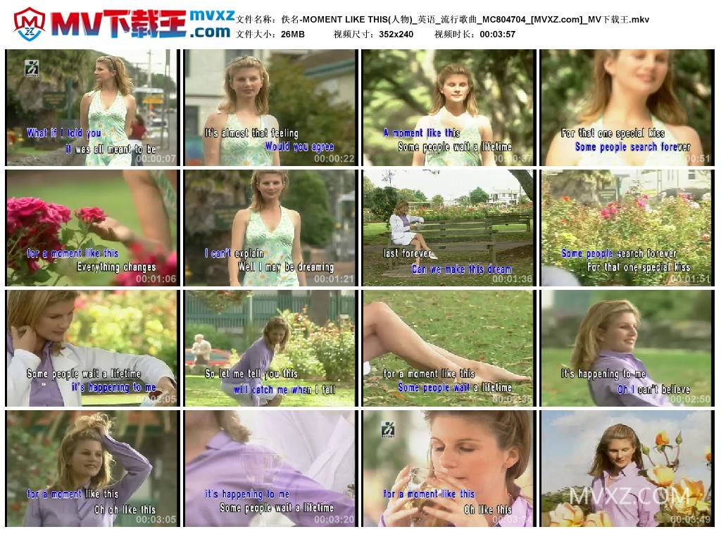 佚名-MOMENT LIKE THIS(人物)_英语_流行歌曲_MC804704